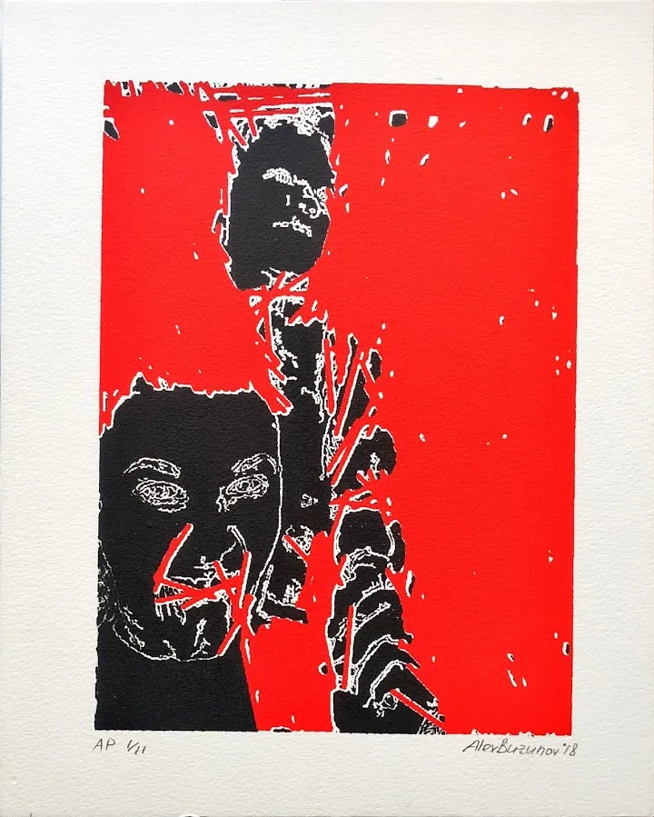 Silkscreens, silkscreen print